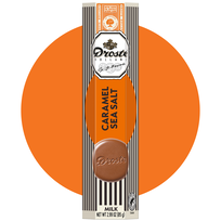 Pastylki czekoladowe mleczne karmel sól morska Droste 85g