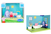Peppa Zestaw Łazienka + 2 Figurki D4104 Inna marka