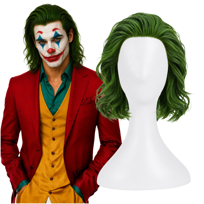 PERUKA MĘSKA JOKER JOKERA Joaquin Phoenix PRZEBRANIE COSPLAY PRZEBRANIE W39