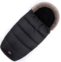 Petite&Mars, Comfy 4W1 - Zimowy Śpiworek Do Wózka, czarny