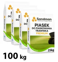 PIASEK DO PIASKOWANIA TRAWY TRAWNIKA MURAWY PREMIUM 100 kg Suchy