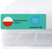 Pillows24 - 7-strefowy materac 90x200 | Wysokosc 12 cm | Pianka zimna, 2 twardosci H2/H3 | Pokrowiec mozna prac do 60°C | Oeko-Tex | Polska produkcja