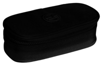 Piórnik szkolny jednokomorowy dla chłopca/dziewczynki CoolPack Campus Black Collection, czarny