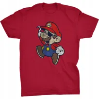 Pirat Mario Koszulka Luigi NES Retro Gra Gamer
