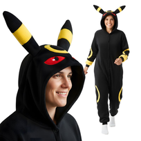 Piżama Onesie Kigurumi Kostium Przebranie Pokemon Umbreon M: 155 - 165cm nerd hunters