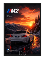 Plakat BMW M2 - Ostatni Zakręt A2 420x594