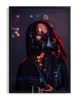 Plakat Digital Ghost A2 420x594 laminowany