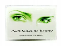 Płatki piankowe pod oczy do henny Erbel 100 szt.