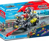 PLAYMOBIL, Quad terenowy jednostki specjalnej, 71147