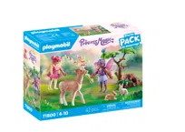 Playmobil, Wróżki z leśnymi zwierzętami 71800, klocki