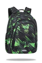 Plecak szkolny dla chłopca CoolPack Drafter 3 Green Mirror, czarny
