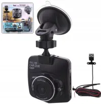Podwójna kamera samochodowa Nor-Tec Dual Car Camera Full HD LCD przód tył