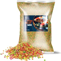 Pokarm dla ryb ogrodowych karpi koi Mersjo Pond pellet MIX 5kg 3mm