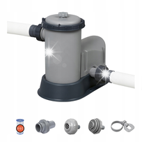 Pompa filtrująca do basenu do filtrowania 5678 l/h + filtr Bestway