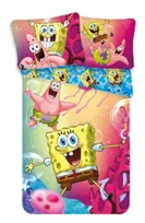 Pościel 140x200 Sponge Bob Kanciastoporty 0920 Patryk Rozgwiazda gąbka SpongeBob