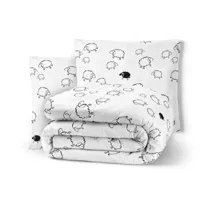 Pościel z Kory 220x200 + 2 poszewki PREMIUM 100% bawełna polska : Baranki B