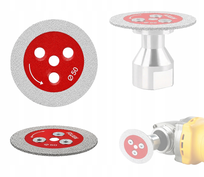 Precyzyjna mini TARCZA mała DIAMENTOWA DO CIĘCIA PŁYTEK GRESU 50mm