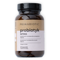 PROBIOTYK INTIMA PRIMABIOTIC Odporność Trawienie Układ Moczowy 60 kaps. PRIMABIOTIC
