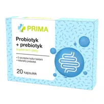 Probiotyk + Prebiotyk Prima 20 kapsułek