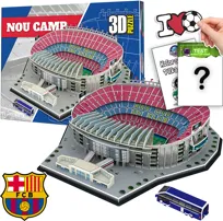 PUZZLE 3D Duży Stadion FC BARCELONA Camp Nou Układanka PRZESTRZENNE 3D / DreamPlanet