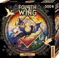 Puzzle Fourth Wing - Dragons 500 elementów dla fanów Romantasy