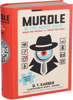 Puzzle kryminalne Murdle 500 elementów Labirynt z żywopłotu