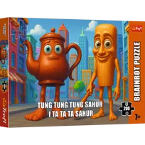 Puzzle, Trefl, BrainRots Tung Tung Sahur, 200 el.