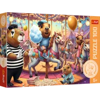 Puzzle, Trefl, Kapibary na wakacjach, 100 el.