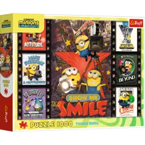 Puzzle, Trefl, Minionki 3 - kadry filmowe, 1000 el.