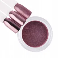 Pyłek efekt lustra Nails Company Mirror Powder PINK różowy