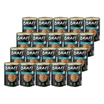 Rafi Classic Mokra karma dla kota kawałki z rybą w sosie zestaw 20 x 415 g