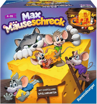 Ravensburger Drewniana Gra Planszowa Cat & Mouse Zbieranie Sera 2-4 graczy Ravensburger