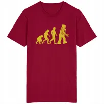 Robot Evolution Koszulka Big Bang Theory Bazinga
