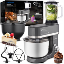 ROBOT PLANETARNY BLENDER ZELMER WIELOFUNKCYJNY 3 KOŃCÓWKI 1800W MOCNY