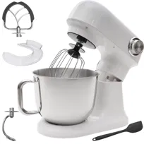 Robot planetarny kuchenny mikser z misą 5l 1500W silikonowa łopatka biały
