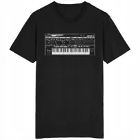 Roland Jupiter Koszulka Retro Syntezator Vintage
