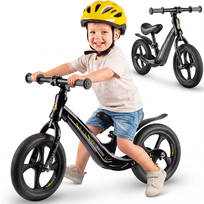 Rowerek biegowy dla dzieci magnesium Ricokids FUNNU czarny
