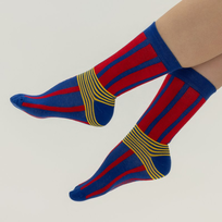 Scarry skarpety niebieskie paski 36-40 Scarry
