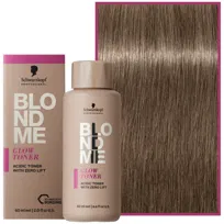 Schwarzkopf BlondMe Glow Toner 7-01 Glossed Cedar blask kolor 60 ml