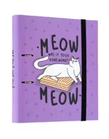 Segregator A4 Meow Meow Weird Cats Koty na dokumenty rysunki dyplomy