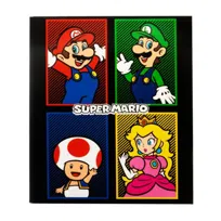 Segregator A4 na dokumenty Super Mario 2 ringi Dla dzieci na rysunki