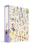 Segregator na dokumenty A4 Botanical Wild Flowers Kolorowe kwiaty 32 cm