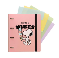 Segregator na dokumenty A4 Snoopy Summer Vibes z przekładkami 32 cm