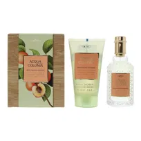 4711 white peach & coriander woda kolońska 50 ml   zestaw  