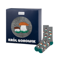 Skarpetki Król Borowik - 40-45 SOXO