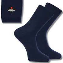 SKARPETY MĘSKIE MEDYCZNE SKARPETKI BEZUCISKOWE ZDROWOTNE MORAJ 39-41 NAVY