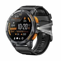 Smartwatch K-67 MĘSKI Z GPS DLA BIEGACZY ROZMOWY KOMPAS LATARKA