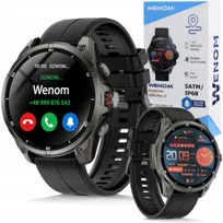 Smartwatch Męski Wenom Explorer 2 PRO MAX GPS AMOLED Wodoodporny IP69K 5ATM
