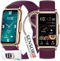 Smartwatch Zegarek Damski Smartband Kroki Puls Ciśnieniomierz Polskie Menu