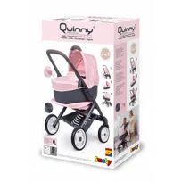 Smoby, wózek dla lalek Maxi Cosi, Quinny 3w1